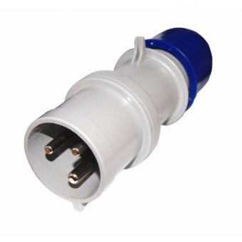 Plug 2P+T 220V. 32A IP44