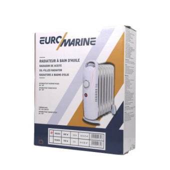 Euromarine 500W Oil-Filled Radiator