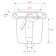 Nuova Rade 37214 - Case For Shower Head, Square, W/Lid, 125x97mm, White