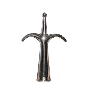 Foresti & Suardi 64A.C - Chromed Brass Double Boat Hook Ø35mm