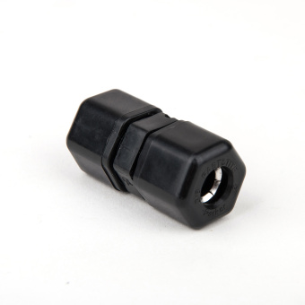 Sea Recovery 0204211869 3/8" Tube x 3/8" Tube Plastic Union Connector