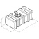 Can SB Fuel Tank - Plastic - 140 L - 110X40X40 cm