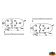 Trem M3511145 - AISI 316 Stainless Steel Hinges Thickness 4 mm - 145x65 mm Reversed Model