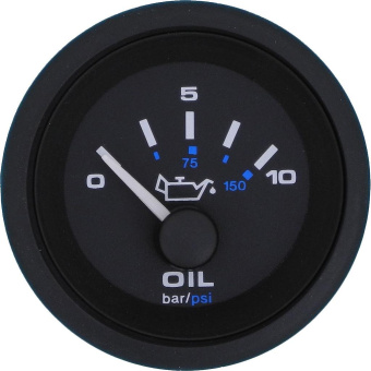 Veethree 84181FE - Premier Pro Oil Pressure Meter 100psi (SW)