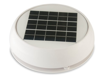 Marinco 4" Day/Night Solar Vent - White 254 Ø mm