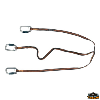 Trem B1423103 - Safety Line Segura Static + Elastic With 3 Snap Hooks