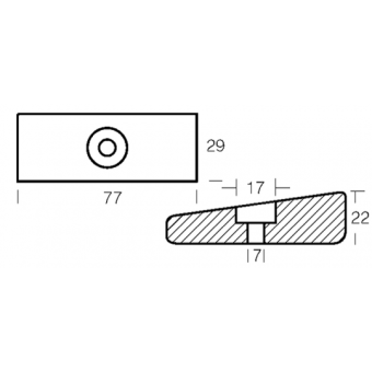 E. Polipodio Zinc Plate For Outboard Motors