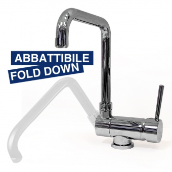 Barka 03.06.66400 - MA1600 One Handle Minimalistic Mixer With Swivel And Fold Down Spout