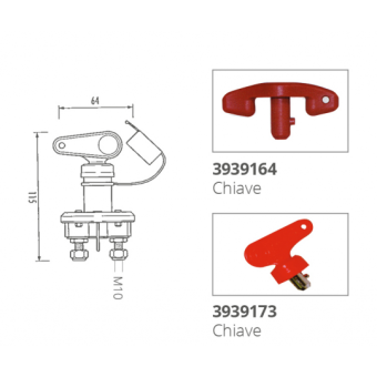 Quick Unipolar Battery Switch 100A