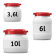 Allpa Container Waterproof 3,6L