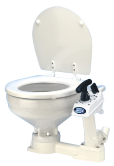 Jabsco 29120-3000 - Manual Twist 'n' Lock Toilet Regular Bowl