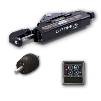 SeaStar Set E-actuator Outboard for 1 Engine & 1 Steering Position