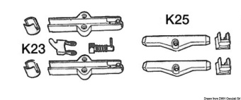 Osculati 45.047.23 - K23 Kit For K23, K24, K25 Cable Connection