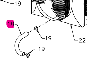 Northern Lights 145537270 - Hose, Radiator Outlet 