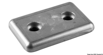 Arneson Bolt Mounting Aluminium Anode 3,14 kg 300x150 mm - Osculati 43.925.05