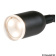 Osculati 13.867.46 - Articulated LED spotlight black 400 mm