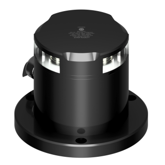 Lopolight 200-012G2-B-RPM - Navigation Light 2NM 360° White, Hor. Mnt, Dimmable, Black