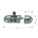 Foresti & Suardi Chromed Brass Anti-Vibrating Barrel Bolt