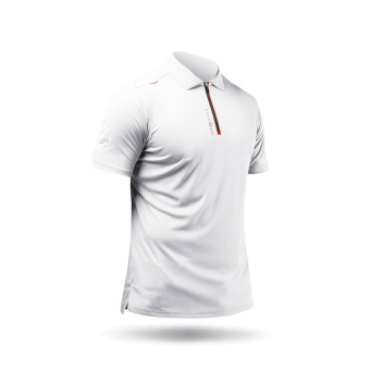 Plastimo 70262 - Men's UVActive Zip Sports Polo White Size XXL
