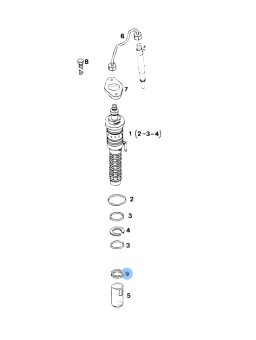 Vetus VD60011 - Shim 1.9mm