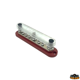 Trem L0603201 - Busbar 3xM10 10xM5 300A Red