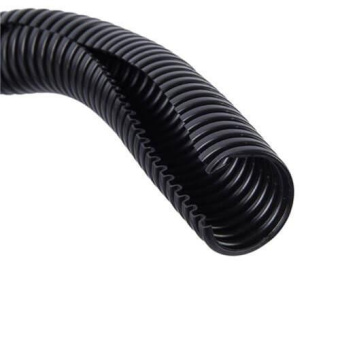 Ancor Self-Extinguishing Split Loom Tubing, Black, 3/8" to 1", 5 ft or 10 ft