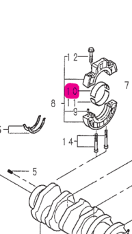 Northern Lights 198517232 - Bearing; Standard (Upper) 