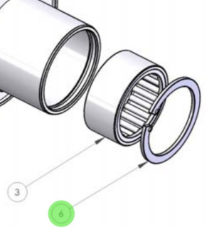 Alamarin Jet L0452 - Locking Ring for Jet-160 and Jet-288 Water Jets