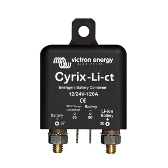 Victron Energy CYR010120412 Cyrix Li-CT 120 Amp Battery Combiner Relay (VSR)