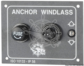 Osculati 02.341.00 - Windlass Control Panel With Spring Release