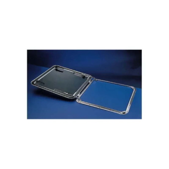 Manship Stainless Steel Rectangular Deck Hatch Lux-Line Toggle Inside And Outside 206x349mm