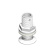 Trudesign 90709 BSP 1/2'' Threaded Flush Through Hull - White - Packaged