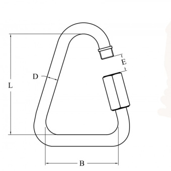 Delta Quick Links In Stainless Steel AISI 316 Ø 6 mm