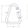 Delta Quick Links In Stainless Steel AISI 316 Ø 6 mm