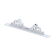 Hurley Chocks White (Pair) Complete With Aluminum Rail System To Install Onto Swim Platform