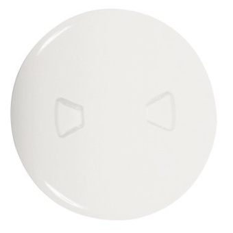 Plastimo 27354 - ABS Plate Smooth White 5'' 1/4 Revolut