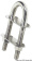 Osculati 39.127.03 - U-bolt conic fittings mirror-polished Stainless Steel 110x9.5mm