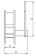 Hollex Hatch Handle Lockable 61mm