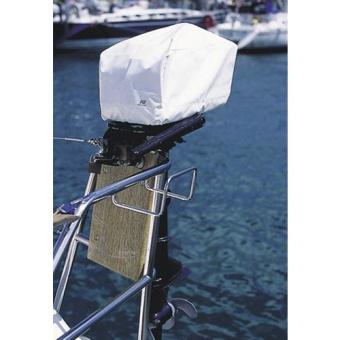 Plastimo 38018 - Outboard motor cover - Dralon, royal blue 45 x 25 x 20 cm