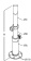 Osculati 48.417.67 - Thread Lock Alu Table Pedestal 3 Steps 450/775 mm