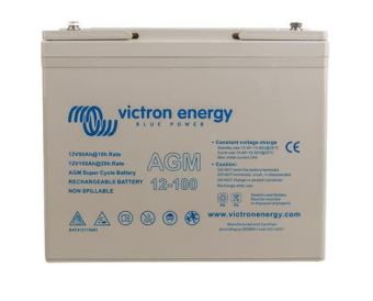 Victron Energy BAT412110081 - AGM Super Cycle Battery 12V/100Ah