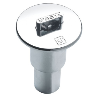 Vetus WC CAP Chrome Brass Deck Plug