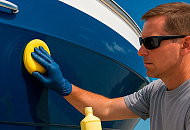 Waxing Fiberglass Boat