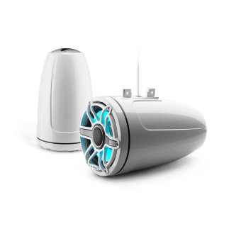 JL Audio 010-03283-00 - M6-880ETXv3 White Marine Speaker With LED