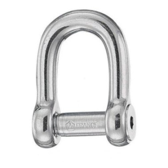 Wichard Hex Axis Straight Shackles Stainless Steel 316L
