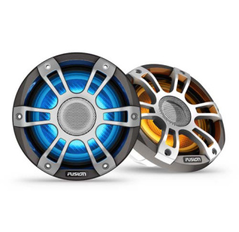 Fusion SG-FL653SPG - 6.5'' Signature Grey Sport Grille CRGBW LED, AMP 6+2P (2 pcs.)