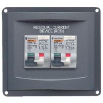 BEP Marine 900-RCD-2X16A - Residual Current Device Panel - 2 x 16 Amp Circuit Breaker