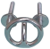 Allpa Stainless Steel Ski Tow Ring, Material Ø12mm, Thread M10