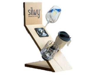 Silwy POS-SM-1 - POS Display Small, Brown