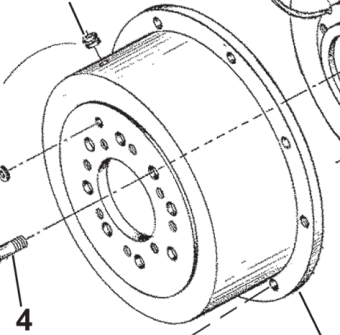 Northern Lights 10-60016 - Housing, Electric Clutch C-Pad